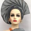 Auto Gele in Black