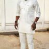 Men Senator Native Wear – Simple White