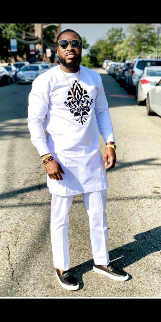 Men Senator Native Wear – White Design